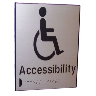 Acrylic Toilet Sign Male & Female, Disabled, Various range of colours